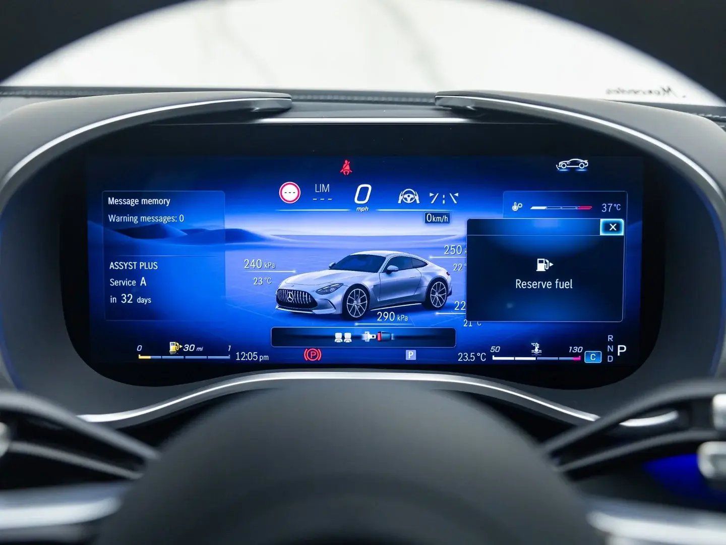 AMG GT63 - Dashboard