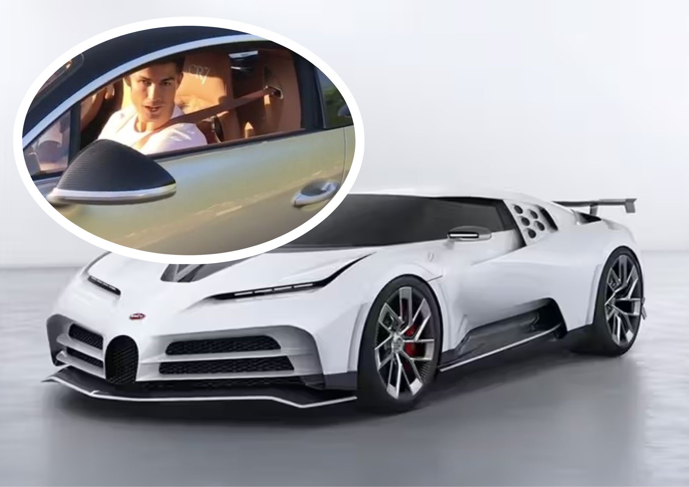 Cristiano Ronaldos Bugatti Centodieci