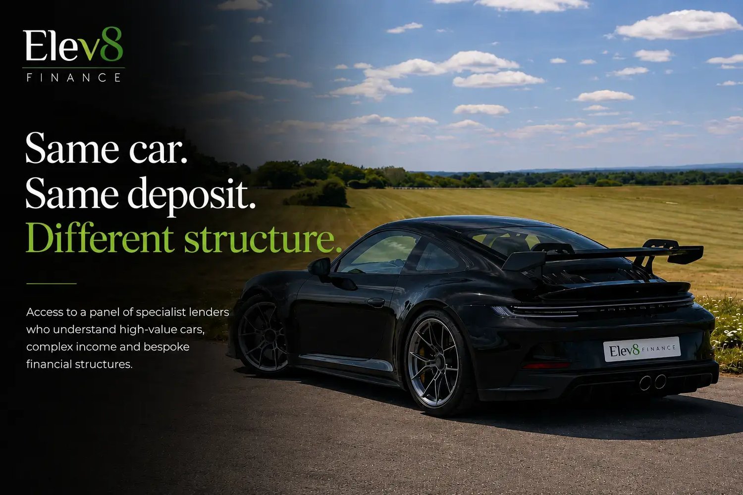 Elev8 Finance - Porsche GT3