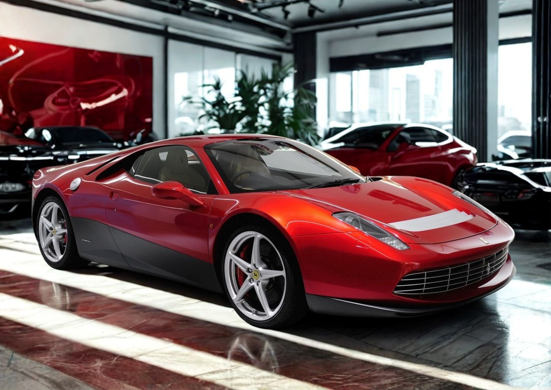 Eric Claptons Ferrari SP12 EC